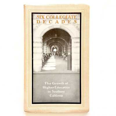 Booklet 'Six Collegiate Decades' including print of photo stolen from museum, 1929