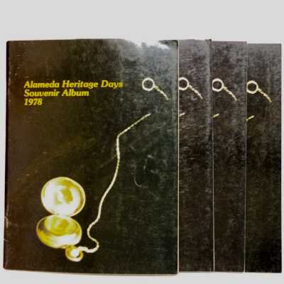 'Alameda Heritage Day Souvenir Album 1978' (4 copies)