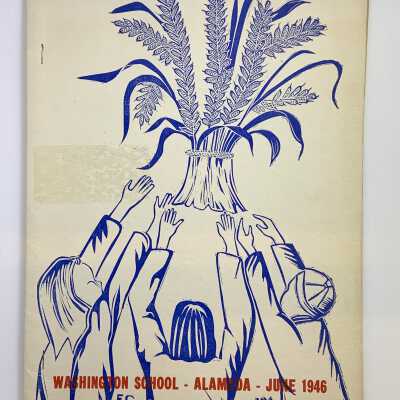 Washington School 'Green and White' Yearbook for June 1946