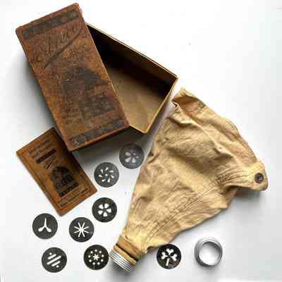 Ateco Icing Bag from Hofmann's Bakery, c. 1920-1970