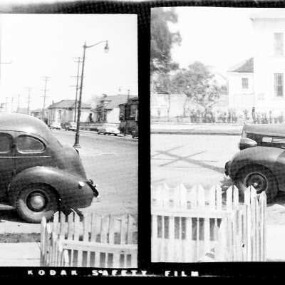 manipulated from photo of negative; full brightness, light, contrast and 'noir' on iPhone; invert colors on paintbrush.