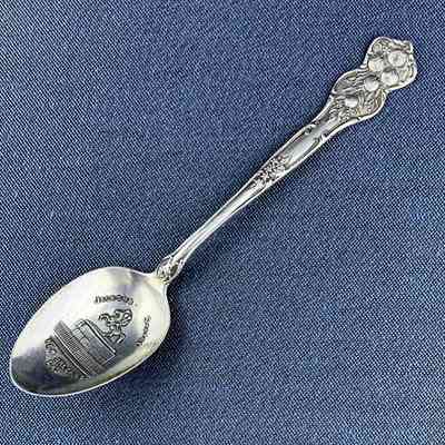 New Orleans souvenir teaspoon of the Meyers family, c. 1900