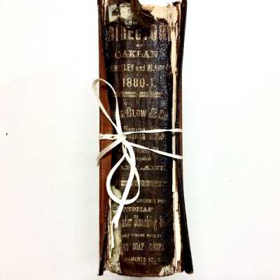 Bishop's Oakland Directory for 1880-1881