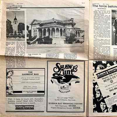 Clippings 'Heritage' Column by Woody Minor, Island Journal, May 4-19, 1983