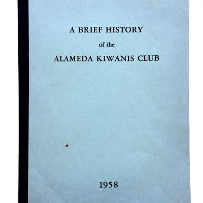'A Brief History' of the Kiwanis Club, 1958