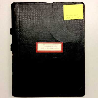Treasurer's book of the Shakspere Club, 1907-1915