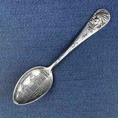 St. Louis Fair demitasse souvenir spoon, 1904