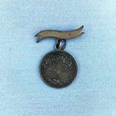 School Medal awarded Rosalind Lamb, 1887