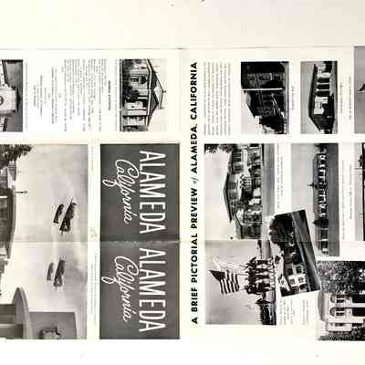 Pamphlet about City of Alameda, Chamber of Commerce, c. 1950