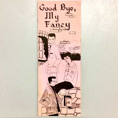 Program Encinal High School presentation 'Goodbye, my Fancy', 1959