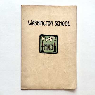 Program Graduation Ceremony Washington School, December 1915