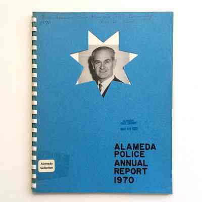 Alameda Police Annual report, 1970
