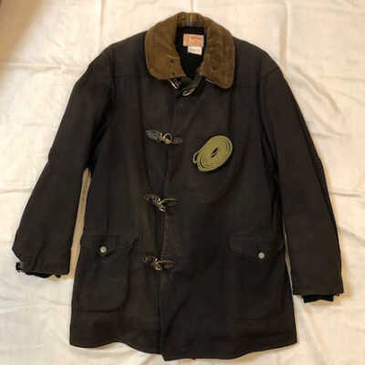 Civil Defense Fireman's jacket of Merle Wilson, 1950s