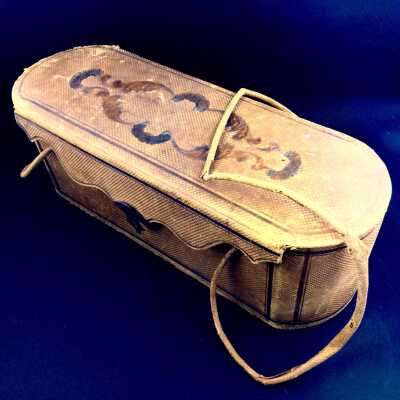 Sewing box with contents of Adeline Turner, c. 1850s