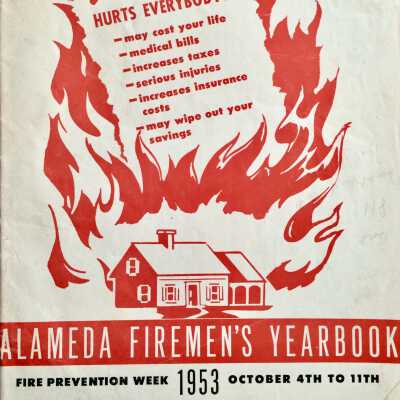 'Alameda Firemen's Year Book', 1953