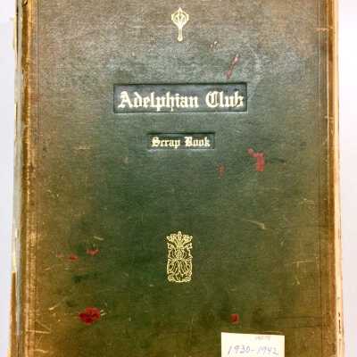Scrapbook of the Adelphian Club, 1930-1942