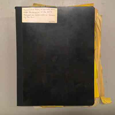 Unpublished copy of history of Alameda, auspices of Northern California Writer's Project, c. 1930s-1941