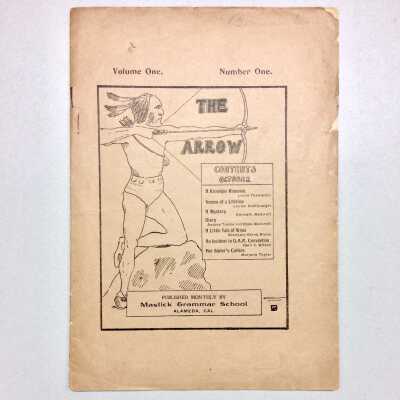 Mastick Grammar School Monthly 'The Arrow' for October 1903