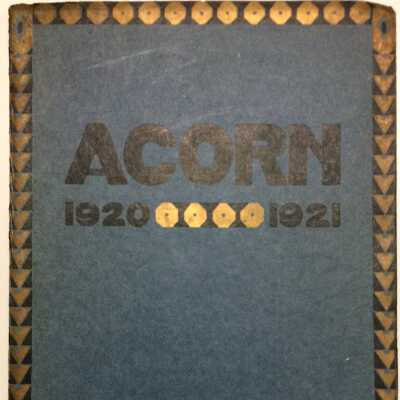 Alameda High School 'Acorn' Yearbook, 1920-1921
