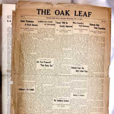 Collection of Alameda High School Newsletters, 1915-1940