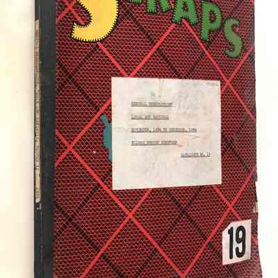 Scrapbook compiled by H. D. Maynard, Volume No. 19, 1934