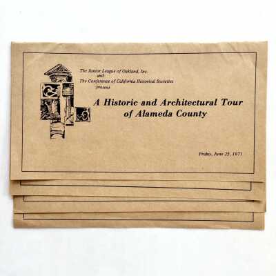 Program Home Tour of Alameda County, 1971