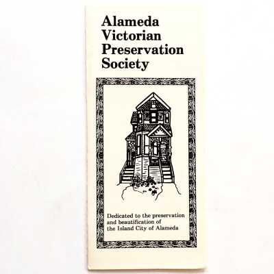 Membership Application Form, Alameda Victorian Preservation Society, 1980s