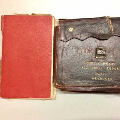 Procedures of All Souls Lodge, Weymouth, England, of F. Hunt, c. 1880s