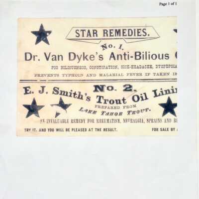 Reproduced advertisement of E.B. Keene Pharmacy, 2006
