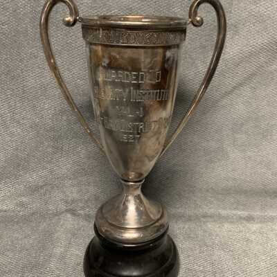 Trophy awarded Isle City Institute, East Bay District Dance, 1927