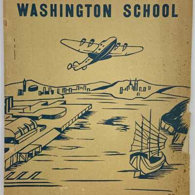 Washington School 'Green and White' Yearbook for June 1939.