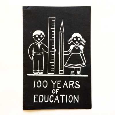 Booklet '100 years of education', 1955