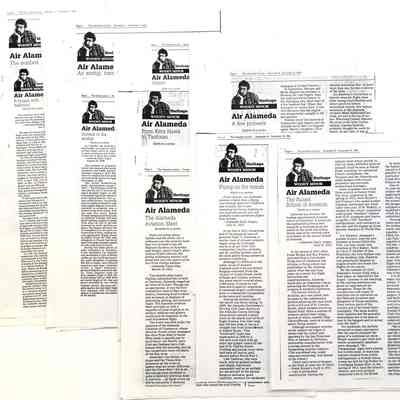 Articles about early Aviation in Alameda, by Woody Minor, 1994