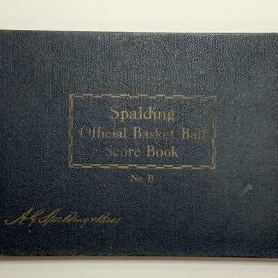 Basketball scorebook of Otto Rittler, with scores of Alameda High School Games for 1926