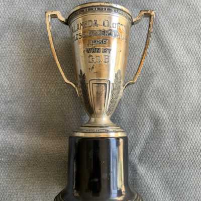 Chamber of Commerce Close Order Drill Trophy, 1939, won by Company 'D'