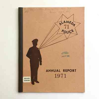 Annual Police Department Report, 1971