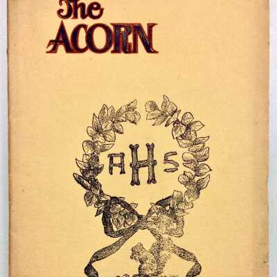 Alameda High School 'The Acorn' yearbook, 1907