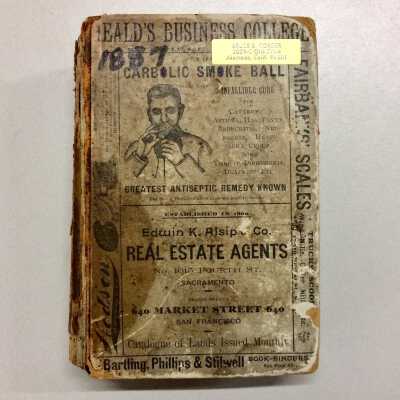 San Francisco Business Directory from Heald's Business College, 1887