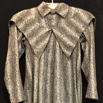 Cotton Dressing gown of Helen Louise Goldthwaite, late 1890s - early 1900s