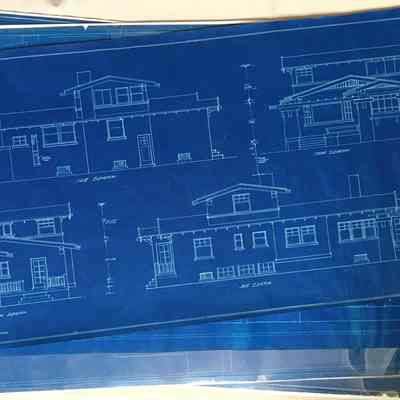 Architectural blueprints, A.W. Smith, 1010 Broadway, Oakland, 1915