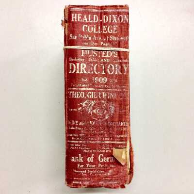Husted's Oakland-Berkeley-Alameda Directory for 1909