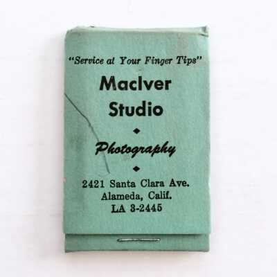 Advertising booklet for Maclver Studio, Photography, c. 1950s /1960s