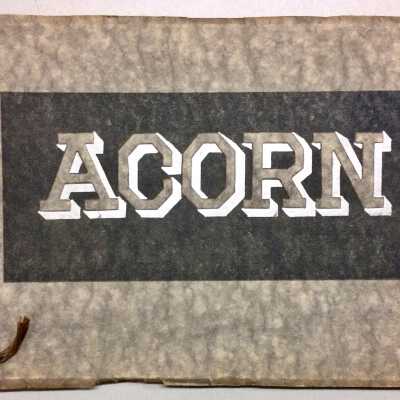 Alameda High School 'Acorn' yearbook for December, 1914