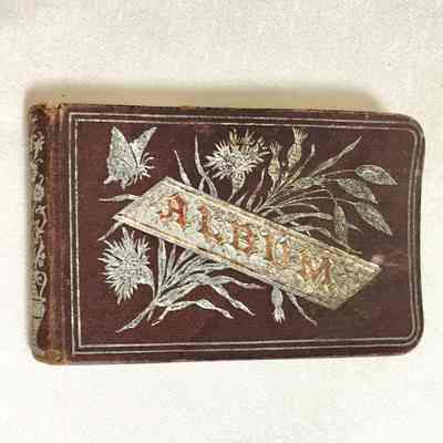 Autograph Album of George A. Starr of 2033 Encinal Ave, c. 1889s