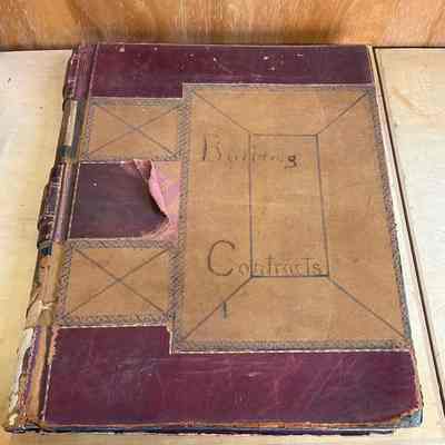 Building Contracts and Permits Ledger, 1910-1934