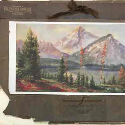 Calendar compliments of The Palace Grocery, 1210 Lincoln Ave, 1920
