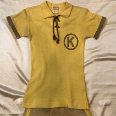 First Uniform of the Alameda Women's Worlds Champion Softball team, 1938