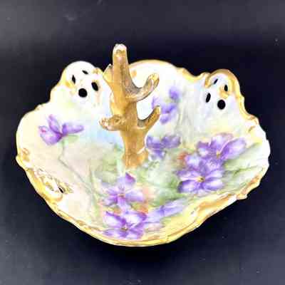 BRC Germany porcelain ring tree, c. early 1900s