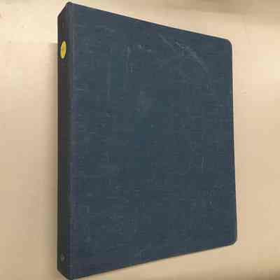Binder of clippings about historical events, c. 1960s