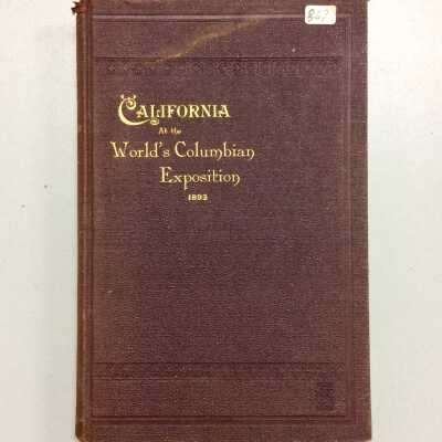 'California at the World's Columbia Exposition, 1893'